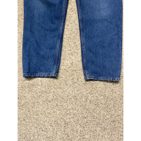 12 Zara High-Rise The 90s Mom Fit Lightly Distressed Rigid - Picture 4 of 9